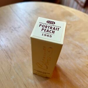 Besame Cosmetics Portrait Peach Lipstick.